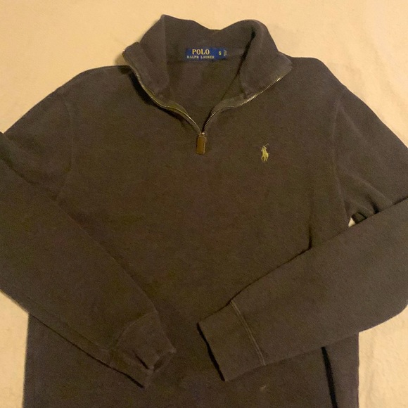 Ralph Lauren Other - Ralph Lauren polo quarter zip brown sweater jacket